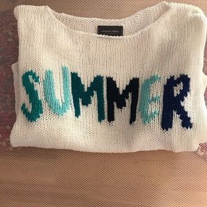 Wooden Ships Summer sweater, S/M
